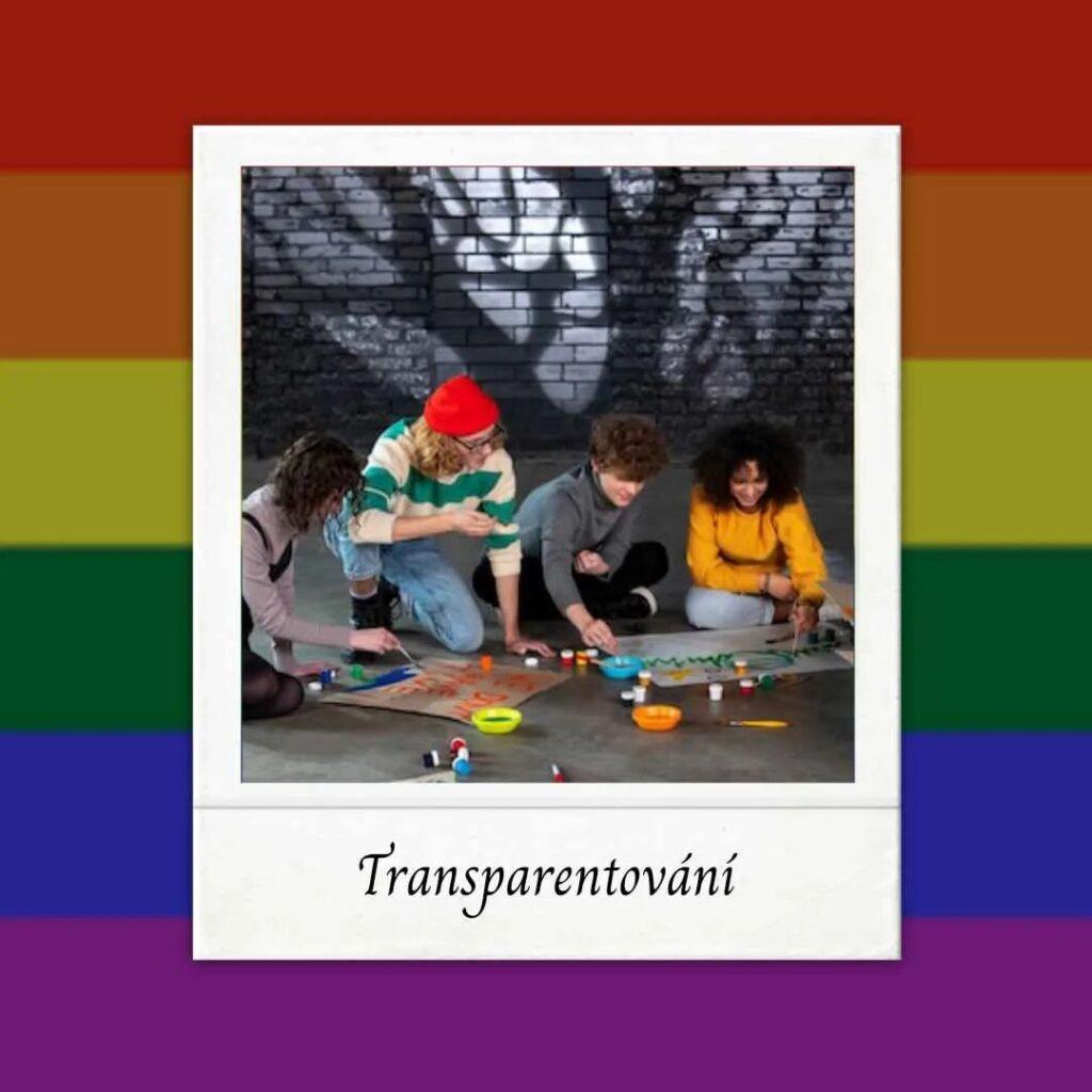 Pilsen Pride Transparentování